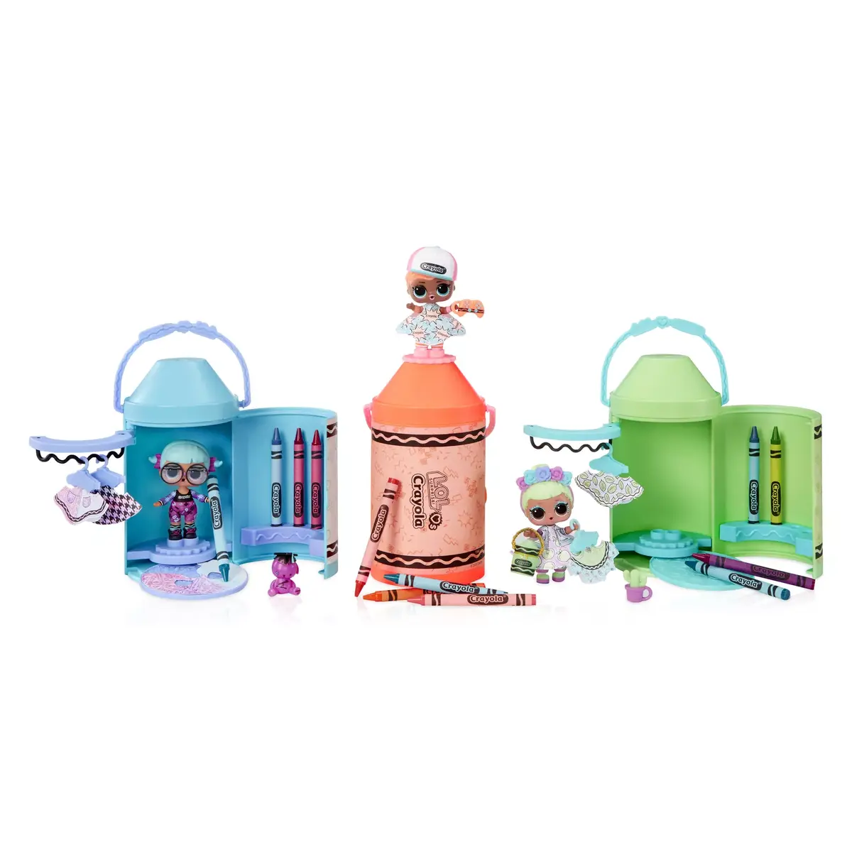 Mini lelle L.O.L. Surprise! Loves CRAYOLA Color Me Studio Photo 5