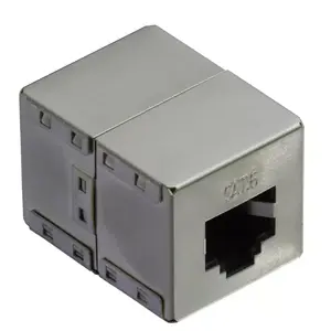 Модульный соединитель RJ-45 VALUE Cat.6 экранированный серебристый