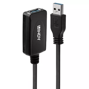USB Extension Cable Lindy 5m USB 3.0 Active Extension