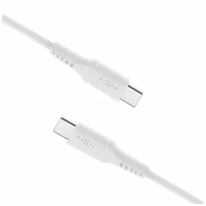 Кабель Fixed из жидкого силикона FIXDLS-CC12-WH 60W белый USB-кабель для данных