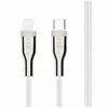 USB braided cable FIXED FIXDB-CL12-WH 1.2 m Photo 2