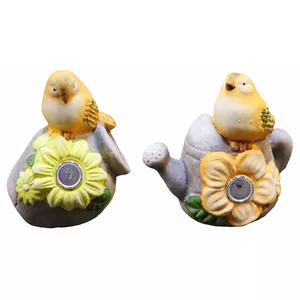 Садовый светильник-птица на солнечной батарее BESK 9122808 — декоративный уличный фонарь для сада
