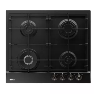 Gāzes plīts virsma TEKA GSC 64320 RBC AT OB, 4 zonas, rūdīts stikls, rotējošā vadība, 60 cm