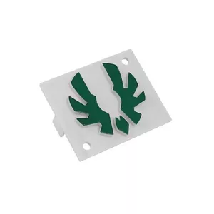 Front Panel for BitFenix BFC-SNB-150-GLOG-SP Midi Tower — Green/White