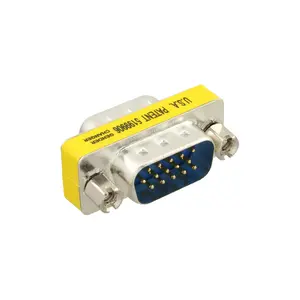 Адаптер InLine DB15 HD VGA S-VGA male male