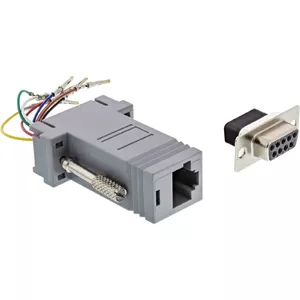 InLine Adapter 9 Pin Sub-D female RJ45 female 68889B InLine