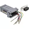 InLine Adapter 9 Pin Sub-D female RJ45 female 68889B Photo 2