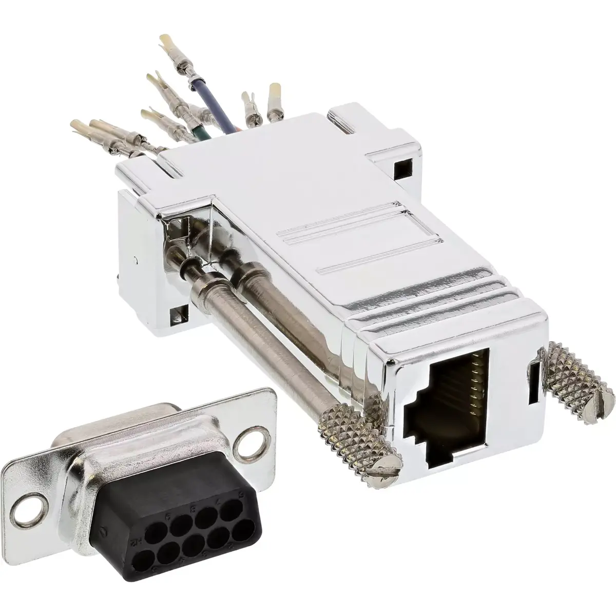 InLine adapteris DB9 female / RJ45 8P8C female 68889L Photo 2