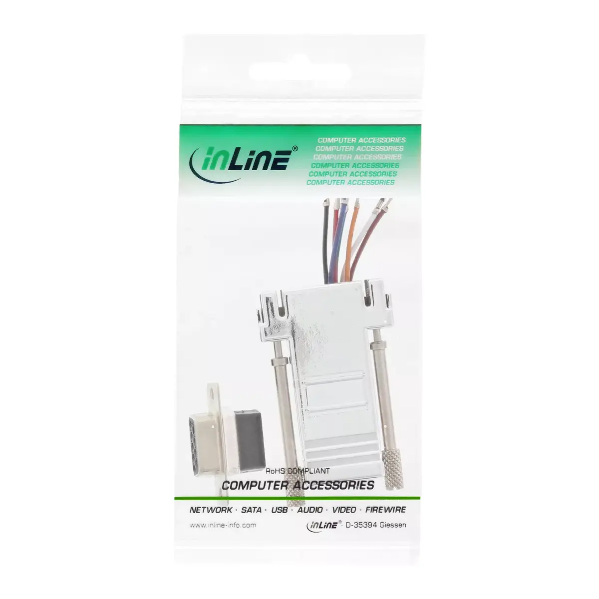 InLine adapteris DB9 female / RJ45 8P8C female 68889L Photo 3