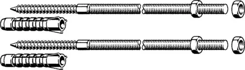 Brackets VIEGA 678630 for concealed WC frame Photo 2