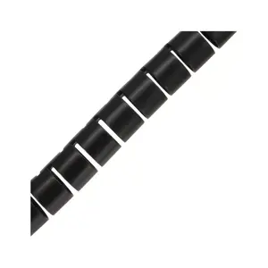 Elastīgs kabeļu kanāls InLine 59947T 10m melns 20mm