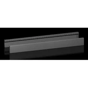 Trim panel Rittal VX 8660.036 Black Steel 1200mm Depth 100mm Height