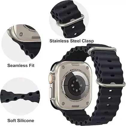 Силиконовый ремешок Riff для Apple iWatch 42/44/45/49 мм Photo 2