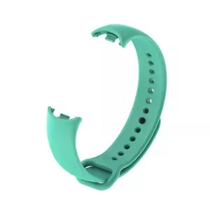 Silikona siksniņa Riff priekš Xiaomi Mi Band 8 — tirkīzzila, regulējama, izturīga
