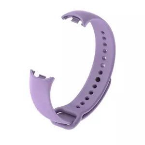 Силиконовый ремешок Riff для Xiaomi Mi Band 8, светло‑фиолетовый, сменный браслет