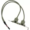 InLine USB 2.0 слотная планка 2x USB Type A female к 1x 10Pin Connector Photo 2