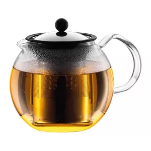 Чайник Bodum Assam 1.5L Хром Прозрачный Стекло 1.45кг