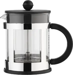Френч-пресс для кофе BODUM BRS/INX PRESS KENYA 0,5 л, 500 мл с поршнем из нержавеющей стали