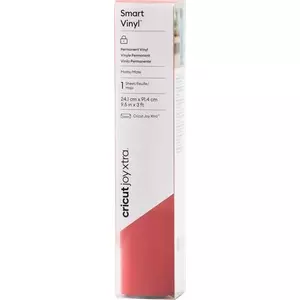 Heat transfer vinyl roll Cricut Joy Xtra Smooth Red 241mm x 914mm