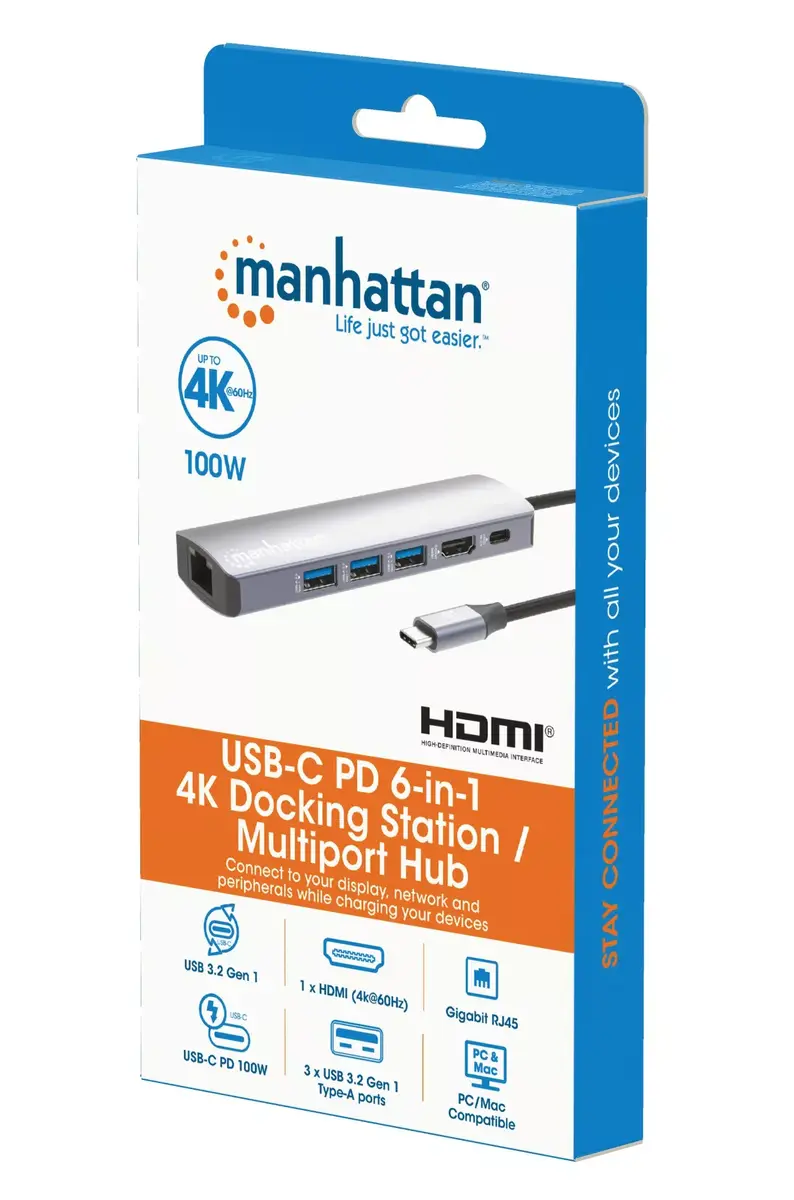 USB-C Док/Хаб Manhattan 153959 Photo 9