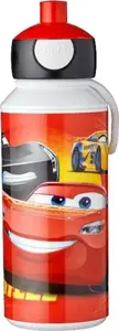 Bērnu ūdens pudele Mepal Pop‑Up 400 ml — dizains “Cars”