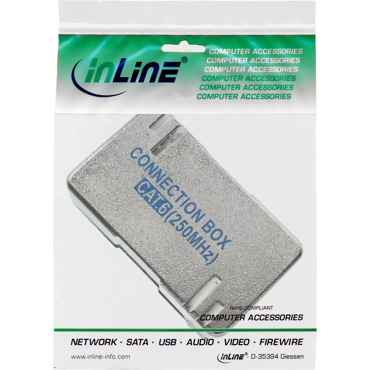 InLine Connection Box Cat.6 LSA shielded 69992 Photo 2