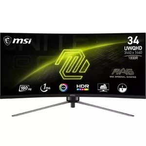 Monitors MSI MAG 345CQRDE 34" UltraWide Dual Quad HD 3440 x 1440