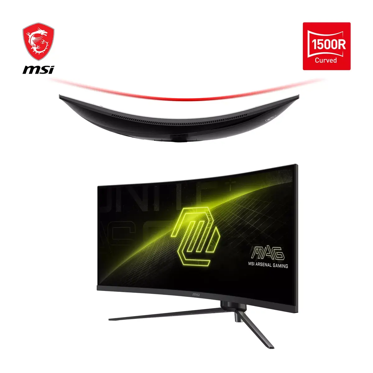 Монитор MSI MAG 345CQRDE Photo 2