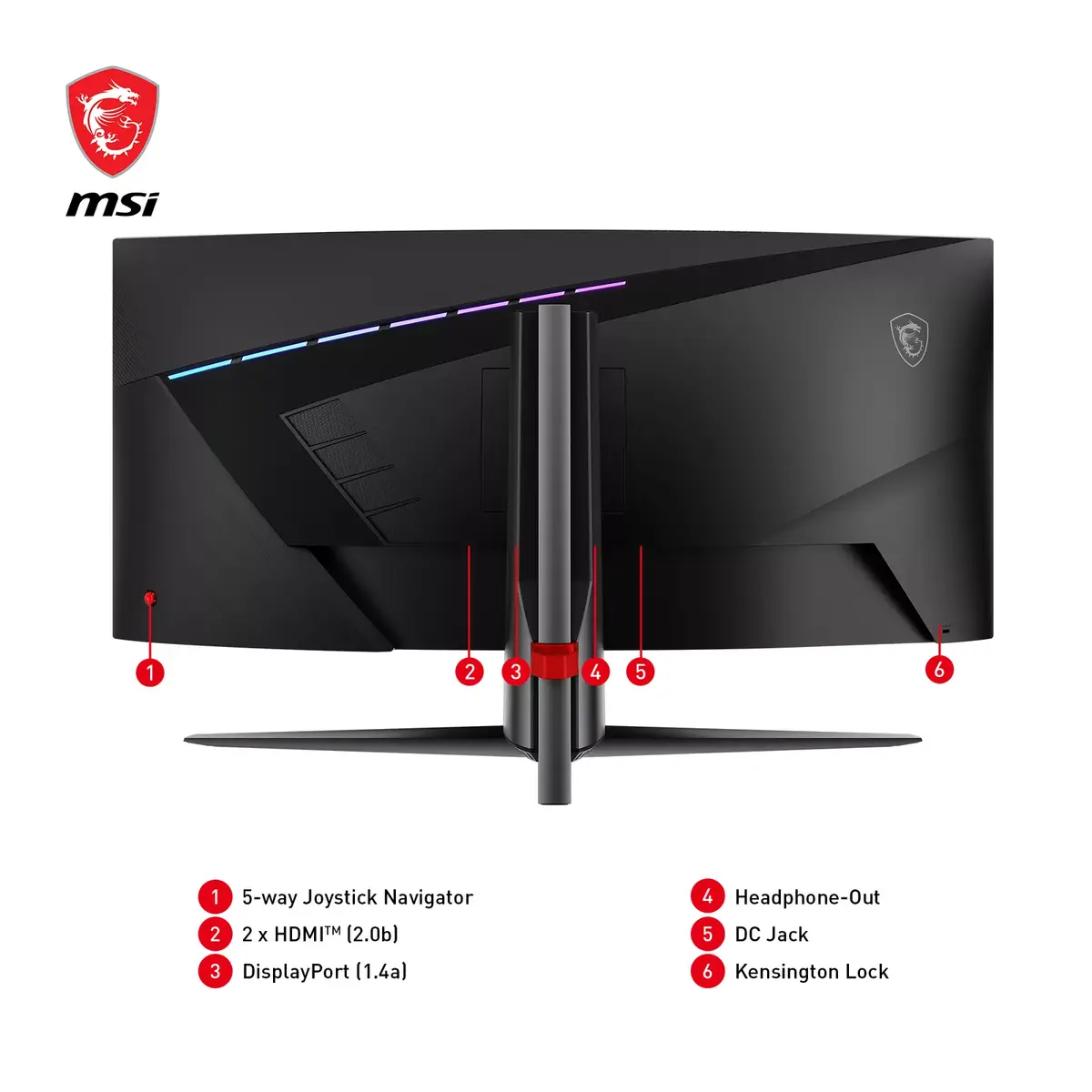 Монитор MSI MAG 345CQRDE Photo 6