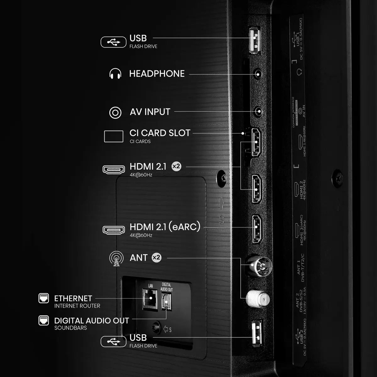 Televizors Hisense 55A6N Photo 3
