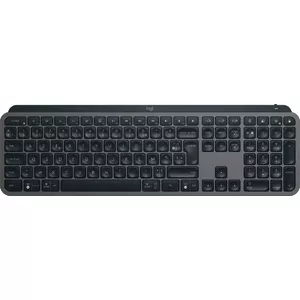 Клавиатура Logitech MX Keys S Универсальная RF Беспроводная + Bluetooth AZERTY Французская Графит