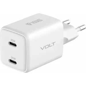 Wall USB-C Charger YENKEE G35D 2x18W Power Delivery 3.0 3A
