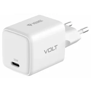 YENKEE USB-C 35W sienas lādētājs YAC G35 VOLT — Power Delivery 3.0, Quick Charge 3.0, 3A, balts