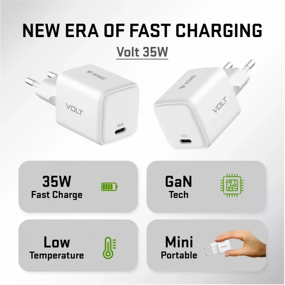 YENKEE USB‑C 35W зарядное YAC G35 VOLT Photo 6