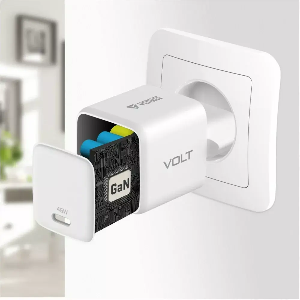YENKEE G45 VOLT USB-C lādētājs 45W PD 3.0 Photo 9