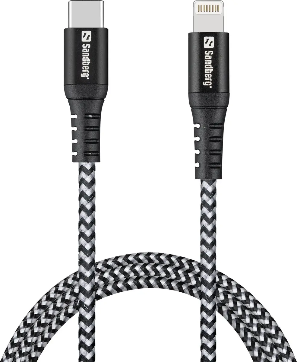Кабель Sandberg Survivor USB-C to Lightning 1М Photo 2