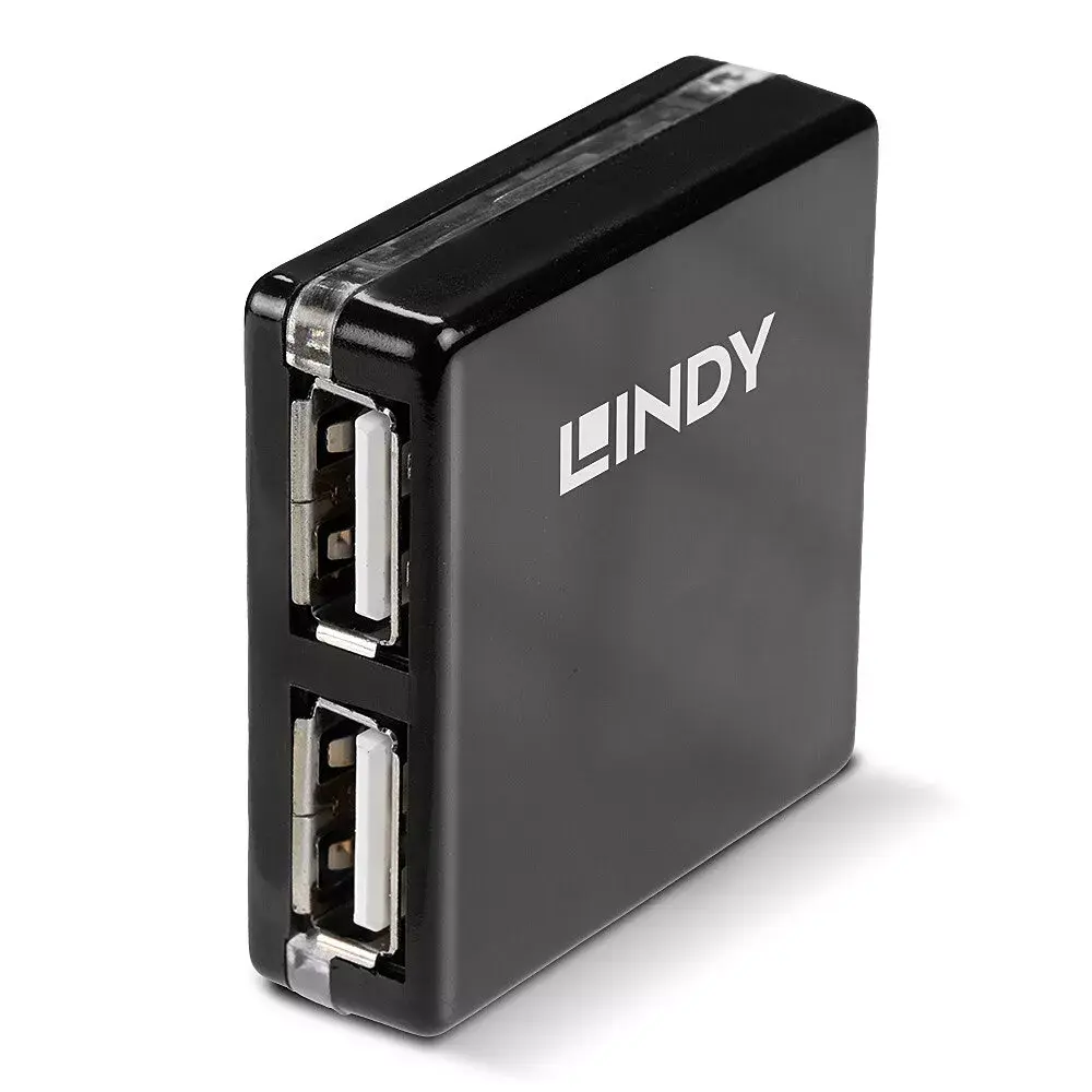 USB хаб 4 Port USB 2.0 Mini Hub Photo 5