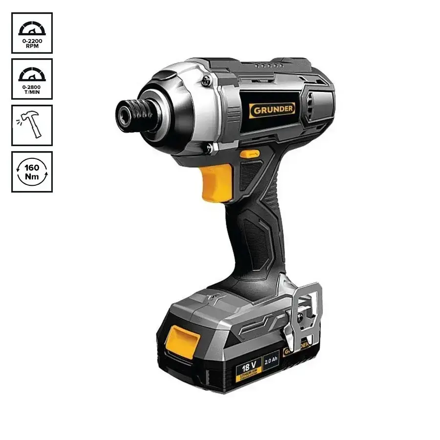 Аккумуляторный набор GRUNDER CDL1 18V 2Ah Photo 6