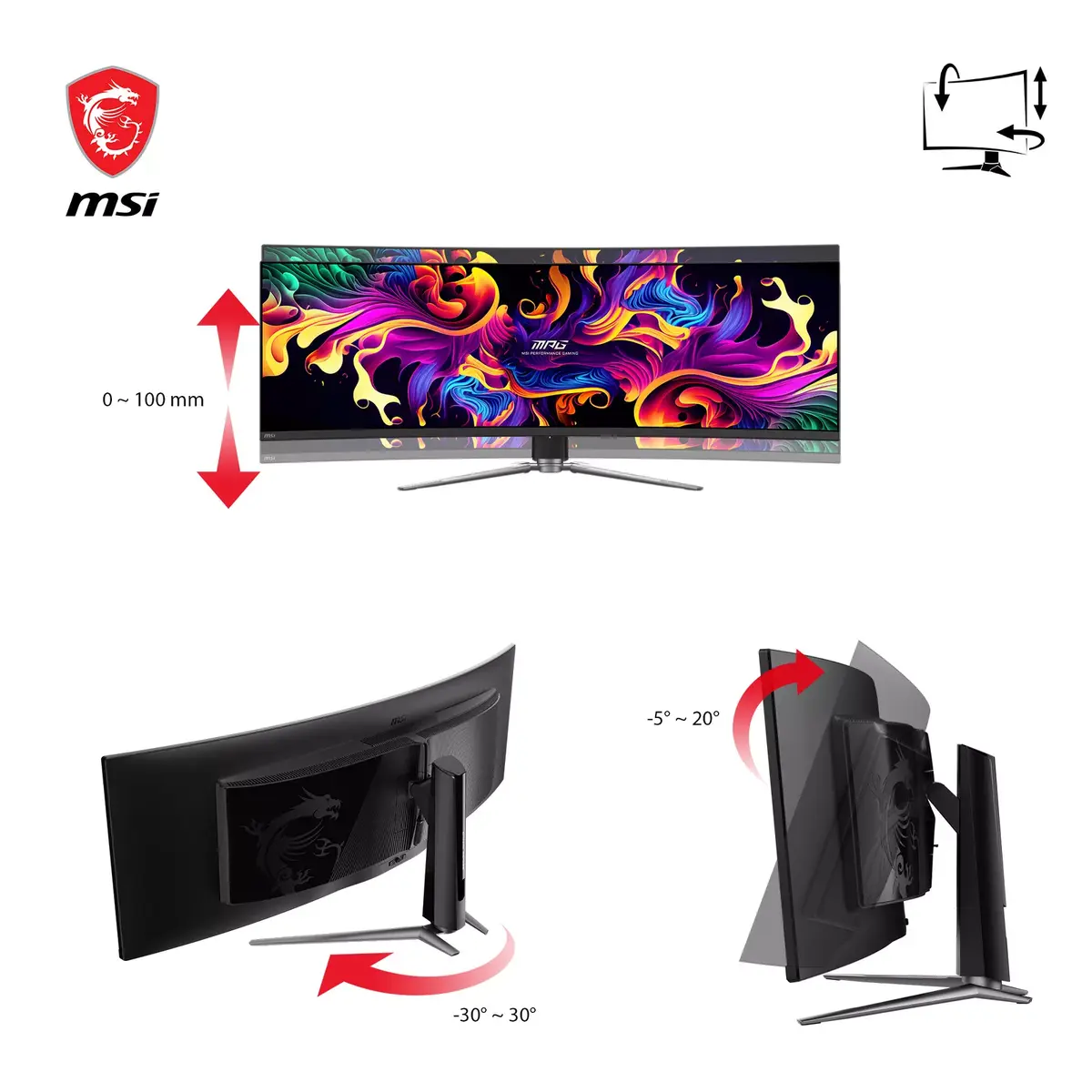 Монитор MSI MPG 491CQPDE Photo 5
