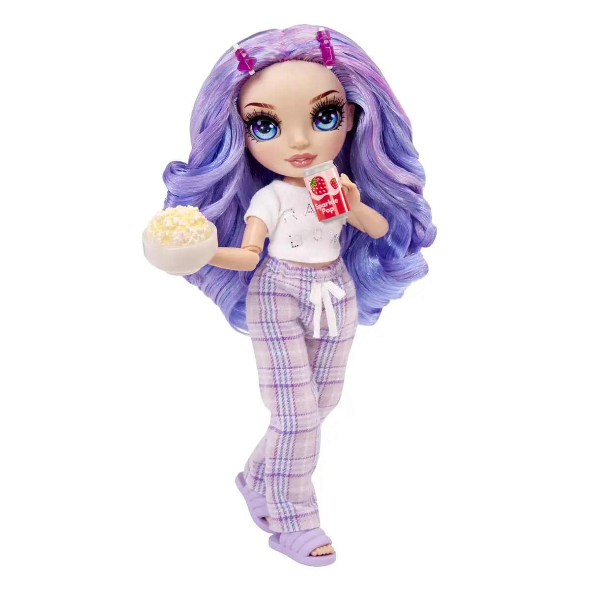 MGA Rainbow High Junior High PJ Party — modeļu lelle Violeta Photo 4