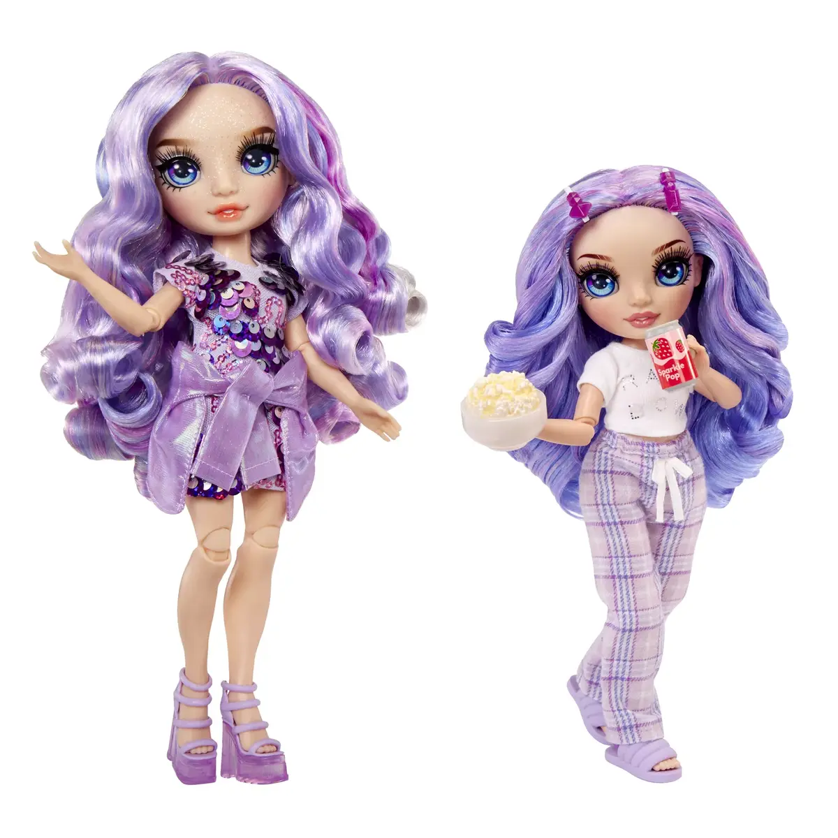 MGA Rainbow High Junior High PJ Party — modeļu lelle Violeta Photo 5