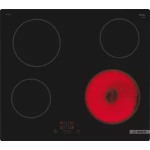 Bosch Serie 4 PKE61RBA2E hob Black Built-in 60 cm Ceramic 4 zone(s)