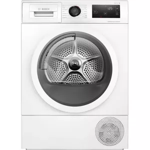 Bosch Dryer Machine with Heat Pump | WTU876IHSN | Energy efficiency class A++ | Front loading | 9 kg | LED | Depth 61.3 cm | White
