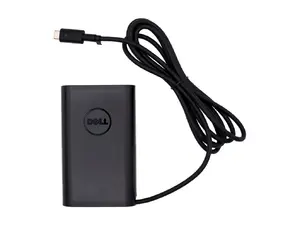AC adapter Dell LA65NM190 65W for laptops, replacement power supply, input AC to DC