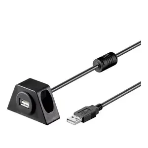 USB Cable Goobay USB2.0 0.6m USB A Black