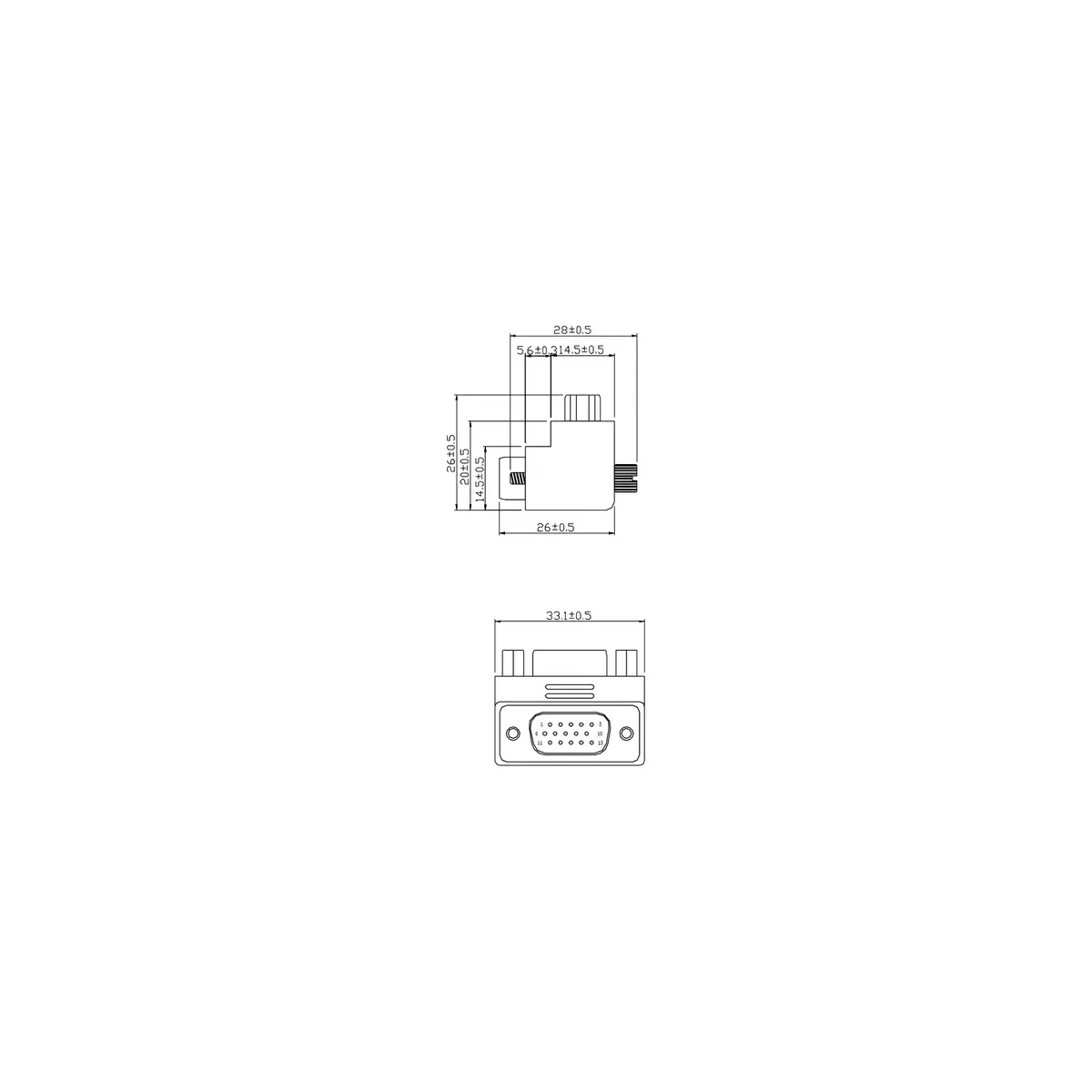 VGA adapteris, InLine, 37248I Photo 3