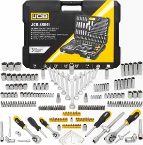 Tool set JCB 216 pcs JCB-38841 — 216-piece professional hand tool kit