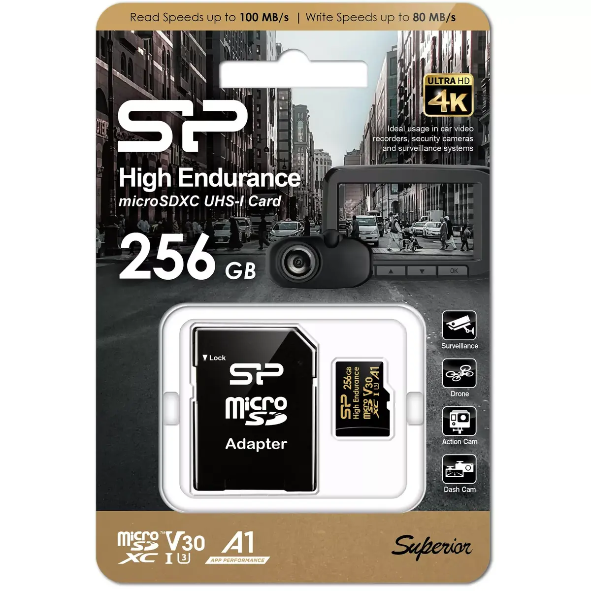 MicroSDXC Silicon Power SP256GBSTXDV3V1HSP 256 ГБ Photo 3