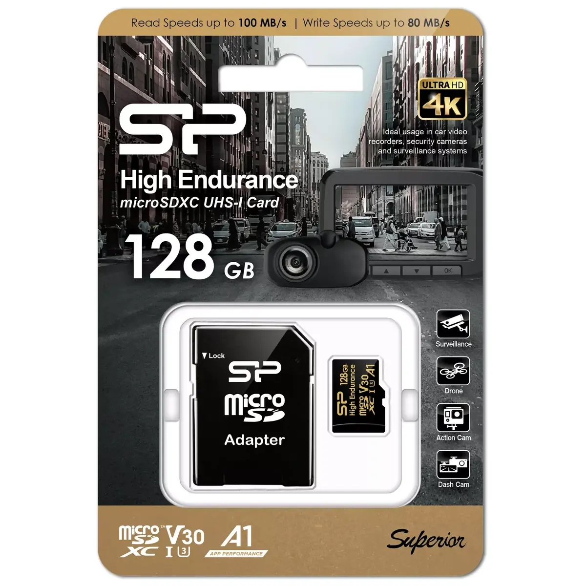 Silicon Power microSDXC 128 ГБ UHS‑I V30 Photo 3