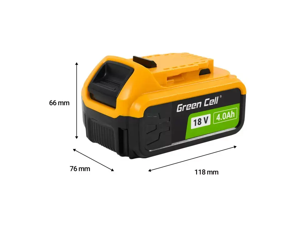 Battery Green Cell PTDW18V4 Photo 7